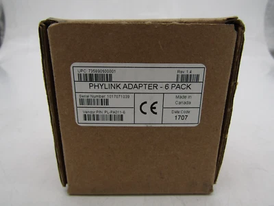 PL-PA011 Phylink Adapter 10Mb LAN Media Convert RJ11 to RJ45 - Image 1 of 3