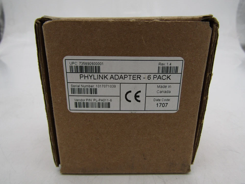 PL-PA011 Phylink Adapter 10Mb LAN Media Convert RJ11 to RJ45 - Image 1 of 3