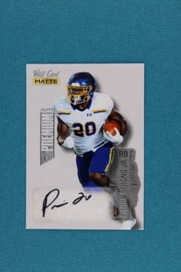 Pierre Strong Jr. | Comodín 2022 mate #MB-A blanco/plateado lámina automática | casi nuevo+ - Imagen 1 de 2