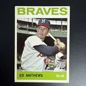 1964 Topps - Eddie Mathews #35 Braves - Bild 1 von 6