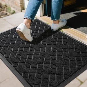 Outdoor Mats for Front Door 29.5X17, All-Season Waterproof Doormat Outdoor Entra - Picture 1 of 12