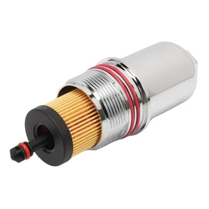 Oil Filter w/ Housing Aluminum For 15-24 Ford F150 Edge Lincoln 2.7 FT4Z-6A832-C - Picture 1 of 7