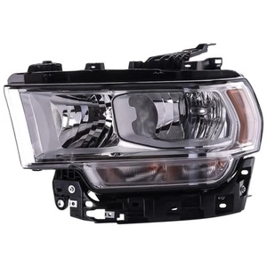 Headlight For 19-24 Ram 2500 3500 Left Side Chrome Halogen 68360177AD CH2502334 - Picture 1 of 12