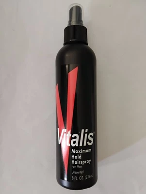 Vitalis Maximum Hold spray para el cabello para hombres sin aerosol sin perfume 8 OZ Foto 1 de 2