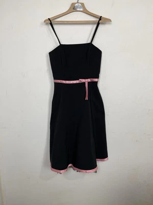 Vestido Feminino Byer Too 7 Preto Coquete Escuro Y2K Rockabilly Anos 50 Retrô Vintage - Imagem 1 de 4