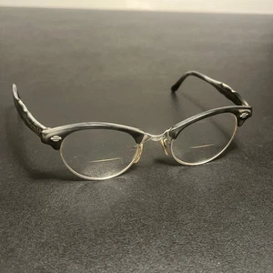 Vintage Artcraft Katzenaugen Bifokalbrille *NUR GESTELL* 4 1/4 - 5 1/2 - Bild 1 von 9