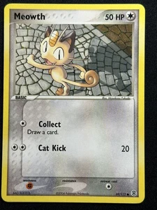Meowth Feuerrot & Blattgrün 69/112 Pokemon Karte LP-NM - Bild 1 von 2