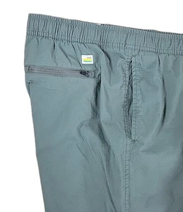 Vuori Ripstop Pants Mens 2XL OLIVE GREEN Elastic Waist Drawstrings V412 - Picture 1 of 10