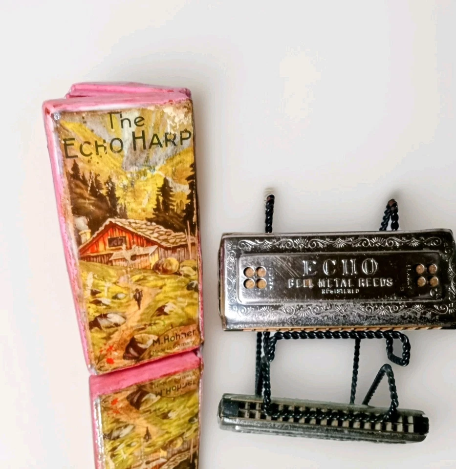 Armónica M. Hohner EL ARPA ECO C/G 54/64 M 2 con Caja Original Hecha en Alemania Foto 1 de 4