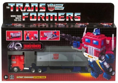 Transformers 40th Anniversary Optimus Prime Retro G1 Action Figure - Image 1 of 3