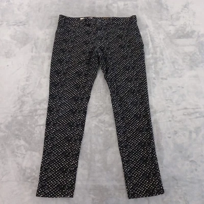Pantalones Anthropologie Pilcro And The Letterpress para mujer talla 32 negros geométricos Foto 1 de 4