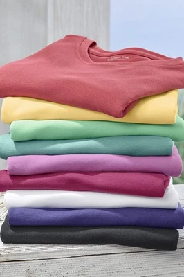 Túnica Coldwater Creek 100 % algodón para mujer alta-baja variedad colores nueva Foto 1 de 2