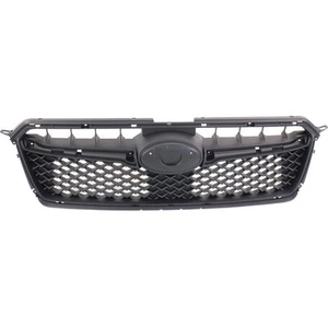 Grille For 2015-2016 Subaru Impreza Textured Black Plastic - Picture 1 of 8