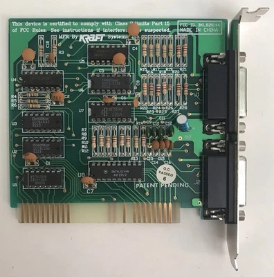 Vintage Kraft Systems ISA IDE with Multi I/O 8-Bit Controller Card - Image 1 of 4