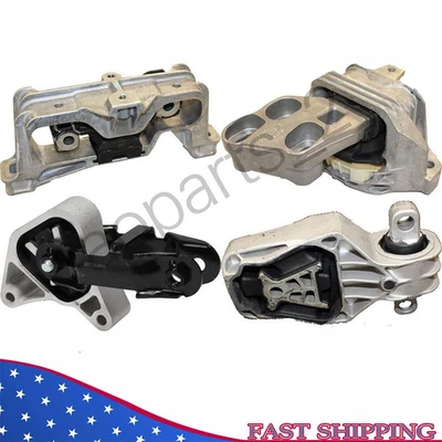 Montaje de motor, transmisión y puntal de par 4 piezas. 13-19 para Mercedes-Benz B CLA GLA 2,0 L Foto 1 de 4