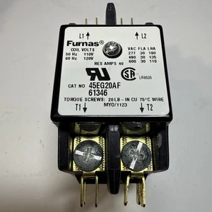 🔥🇺🇸Furnas 45EG20AF Definite Purpose Controller 2 polig 30A 120V Serie C - Bild 1 von 3