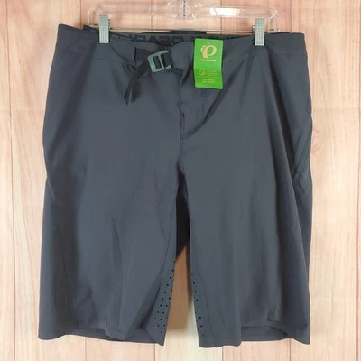 Pantalones Cortos de MTB Pearl Izumi Summit Pro Shell para Hombres 38 Gris Elastizado Ajuste Estándar Rider Foto 1 de 4