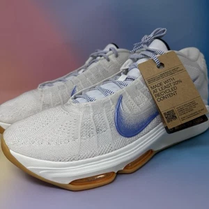 Nike GT Hustle 3 'Blueprint' Basketball Shoes White HJ9083-100 Men's Sz 16 M - Picture 1 of 9