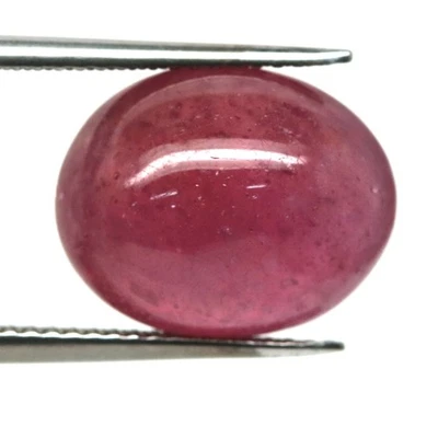 10.22 CT. Heated Pink Ruby Madagascar Oval Cabochon - Image 1 of 4