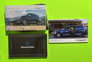 2023 Chrysler PACIFICA Owner Manual Set w/ Uconnect + Hybrid & Case *OEM* - Picture 1 of 8