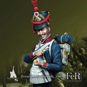 French Infantryman, 1807 Bust Painted Toy Soldier Pre-Sale | Museum - Picture 1 of 9