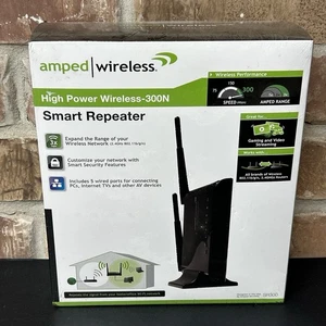 Amped Wireless High Power Wireless-300N Smart Repeater sealed box New - Picture 1 of 8