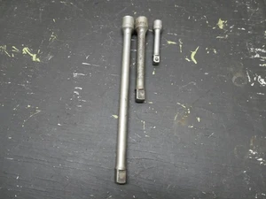Craftsman V Series USA Lot of 3 Extensions 1/2" 1/2" & 3/8 - Picture 1 of 7