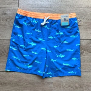 Chubbies Swim Trunks Shark Print 2-in-1 Lined Swimsuit Youth XL - Picture 1 of 9