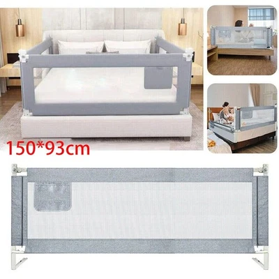 150cm Bed Safety Guards Folding Child Toddler Bed Rail Safety Protection Guard - Image 1 of 4
