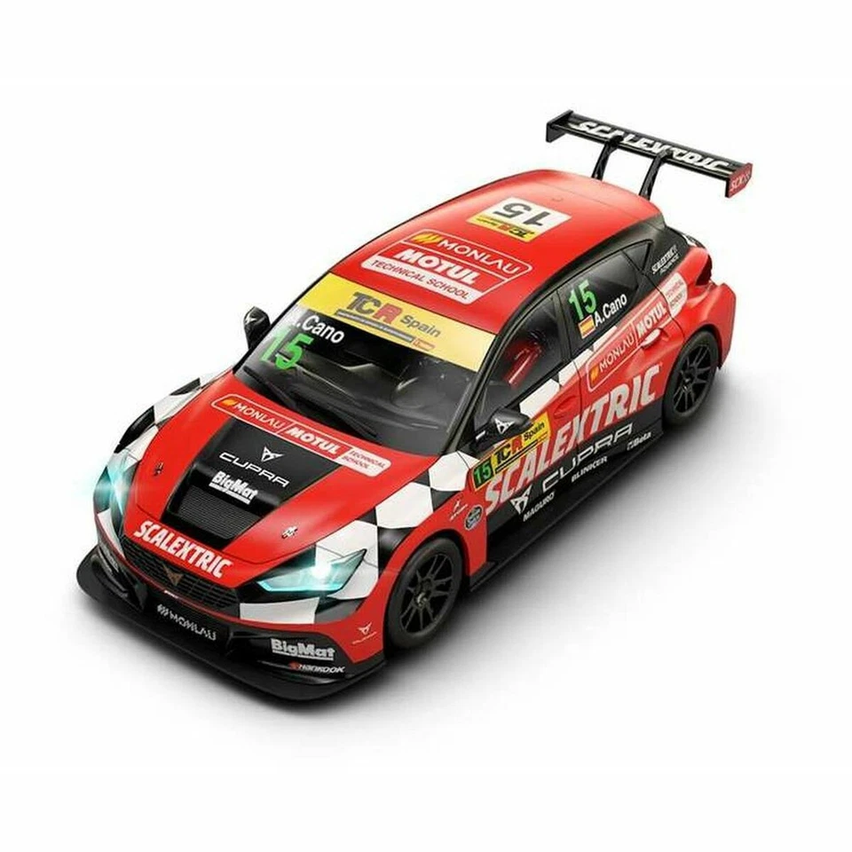 Slot Car Scalextric U10425S300 Cupra Leon Compétition #15 - Monlau A.Cano