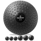 Slam Ball, 10-40 LB - Weighted Medicine Fitness Ball with Easy Grip Tread
