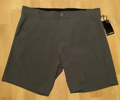 Pantalones cortos IRON EAGLE* gris carbón brezo ligeros absorbentes para hombre talla 38 Foto 1 de 4