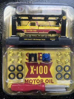 NEW M2 MACHINES MODEL KIT SHELL OIL *CHASE 1969 FORD F-100 RANGER (WMTS05 25-19) - Image 1 of 2