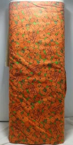 Peanuts Halloween Charlie Brown Snoopy Great Pumpkin Quilting Fabric 10 Yards - Picture 1 of 3