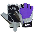 Gant de gym haltérophilie entraînement femmes gants de fitness cuir - violet