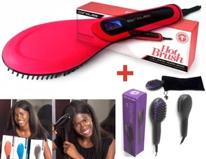 Juego de cepillos alisadores de cabello profesionales Corioliss tamaño regular + mini - Imagen 1 de 5