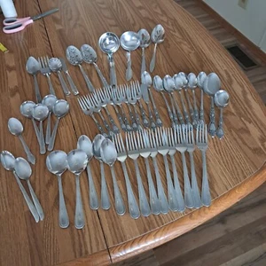 Verschiedene Konvolut verschiedene Besteck 51 Teile, siehe Bilder - Bild 1 von 24