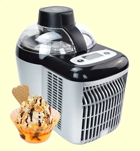 SELBSTKÜHLENDE LEICHTE und STROMSPARENDE EISMASCHINE FROZEN YOGURT SYNTROX - Bild 1 von 9