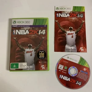 NBA 2k14 Lebron Cover Microsoft XBOX 360 PAL Basketball 2014 Game Complete - Picture 1 of 5