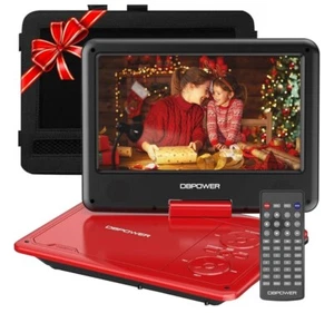 DB Power 11.5" Full HD Portable 9" Swivel Screen DVD Player - Red - Picture 1 of 3
