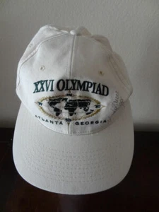 XXVI OLYMPIAD ATLANTA GEORGIA 1996 CAP. ADJUSTABLE. Signed by Wendy Bruce. - Picture 1 of 5