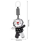 Baby Hanging Rattle Toys Black and White Stripe Stroller Chimes Toys