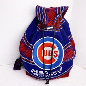 MLB Chicago Cubs Tapestry Drawstring Backpack Red/Blue/White - Picture 1 of 9