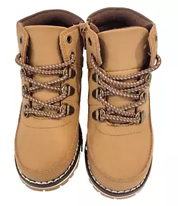 The Children's Place Kids Boys Brown Boots Toddlers size 9 New - Picture 1 of 6