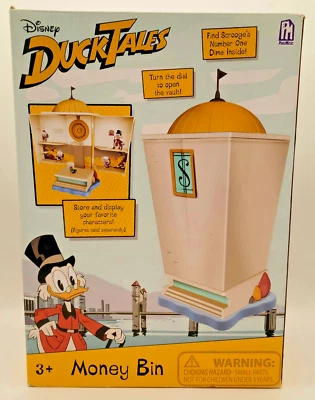 Disney Ducktales КОРЗИНА ДЛЯ ДЕНЕГ Убежище Скрудж Макдак НОВАЯ PhatMojo с No1 Даймом БЕСПЛАТНАЯ ДОСТАВКА - Изображение 1 из 4