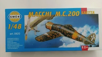 Macchi M.C. 200 Saetta, 1:48-SMER 0820(SPEDIZIONE TRACCIATA) - Immagine 1 di 2