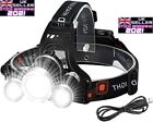Victoper Head Torch Rechargeable Headlight 3LEDs 4Mode Headlamp (K704)