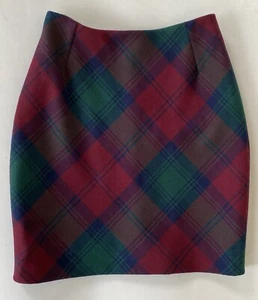 Vivienne Westwood Vintage 1996 Gold Label Runway Plaid Mini Skirt - Picture 1 of 6