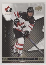 2018 Upper Deck Team Canada Juniors Fall Expo Midnight /50 Micah Zandee-Hart #73