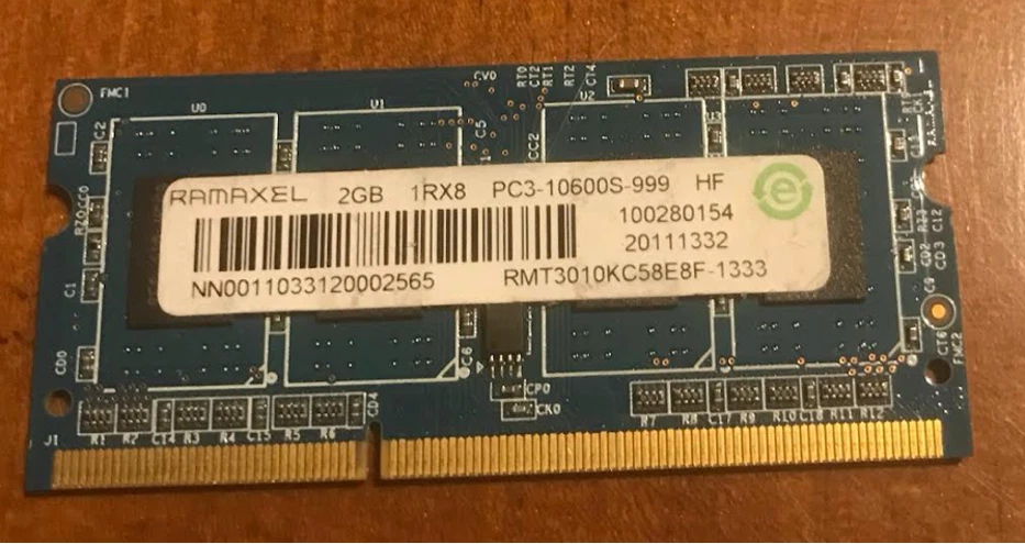 Ramaxel 2GB 1Rx8 PC3-10600S DDR3-1333MHz  Memory RAM RMT3010KC58E8F-1333 TESTED - Image 1 of 1